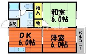 カームナガセの物件間取画像